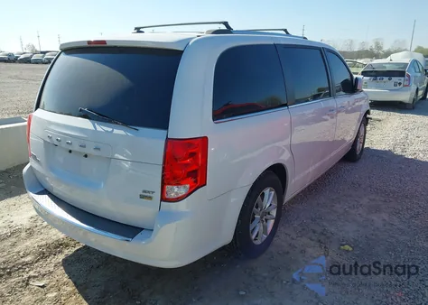 2018 Dodge Grand Caravan Sxt from USA, damaged, VIN 2C4RDGCGXJR298884